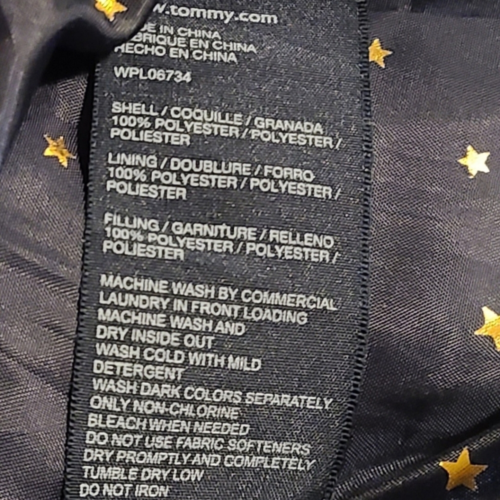 Tommy Hilfiger girls quilted jacket - Picture 5 of 5